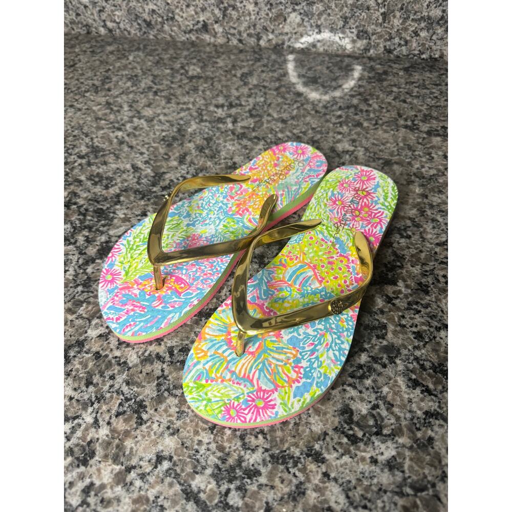 Lilly Pulitzer Flip Flops